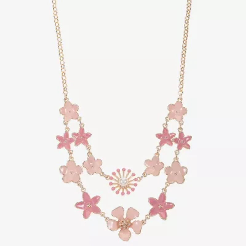 Liz Claiborne Womens 17 Inch Collar Necklace