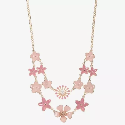 Liz Claiborne Womens 17 Inch Collar Necklace