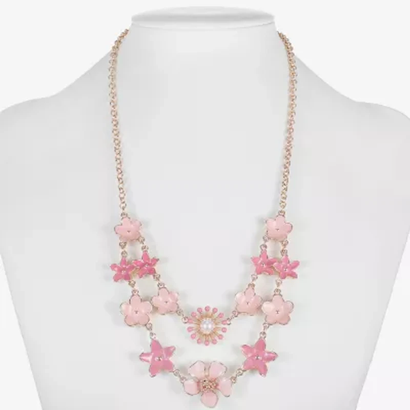 Liz Claiborne Womens 17 Inch Collar Necklace