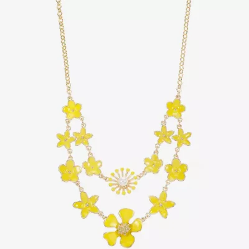 Liz Claiborne Womens 17 Inch Collar Necklace