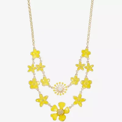 Liz Claiborne Womens 17 Inch Collar Necklace