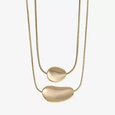 Liz Claiborne Womens 17 Inch Pendant Necklace
