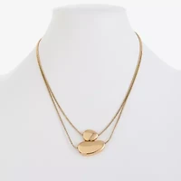 Liz Claiborne Womens 17 Inch Pendant Necklace