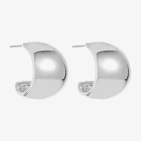 Liz Claiborne Womens 21mm Hypoallergenic Hoop Earrings