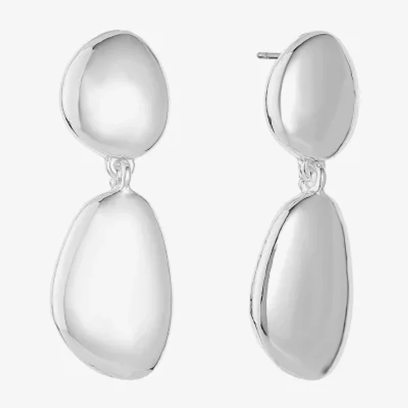 Liz Claiborne Womens Hypoallergenic Drop Earrings