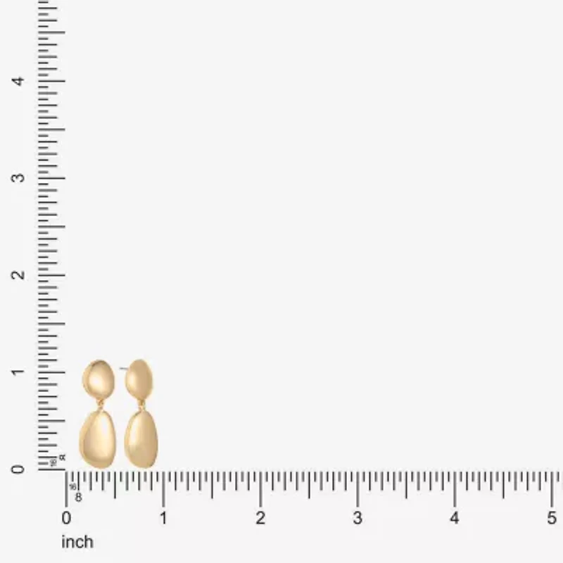 Liz Claiborne Womens Hypoallergenic Drop Earrings