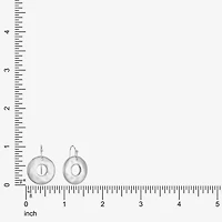 Liz Claiborne Hammered Womens Drop Earrings