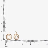 Liz Claiborne Hammered Womens Drop Earrings