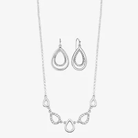 Liz Claiborne Womens Glass 2-pc. Jewelry Set
