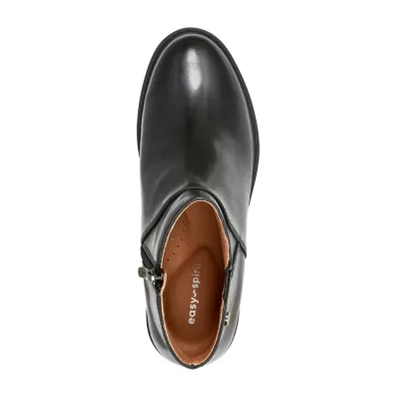 Easy Spirit Womens Jaeson Block Heel Booties
