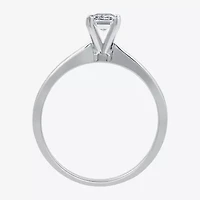 (G / Si1-Si2) Womens 3/4 CT. Lab Grown White Diamond 10K Gold Solitaire Engagement Ring