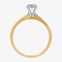 (G / Si1-Si2) Womens 3/4 CT. Lab Grown White Diamond 10K Gold Solitaire Engagement Ring