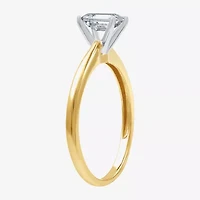 (G / Si1-Si2) Womens 3/4 CT. Lab Grown White Diamond 10K Gold Solitaire Engagement Ring