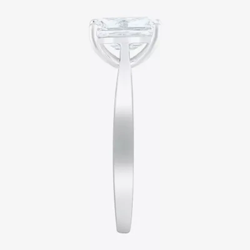 1 1/2 CT. Lab-Grown (G / VS2)  Diamond 14K Gold Radiant-Cut Solitaire Engagement Ring