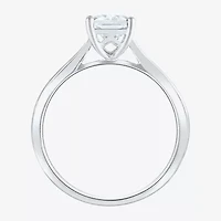 (G / VS2) Womens 2 CT. Lab-Grown White Diamond 14K Gold Radiant-cut Solitaire Engagement Ring