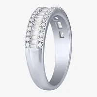 2.5MM 1/2 CT.T.W. Natural White Diamond 10K Gold Anniversary Band