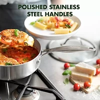 GreenPan Venice Pro Healthy Tri-Ply Stainless Steel Ceramic Non-Stick 10-pc. Cookware Set
