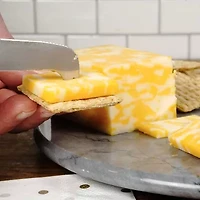 RSVP International Marble Cheese Board With Knife