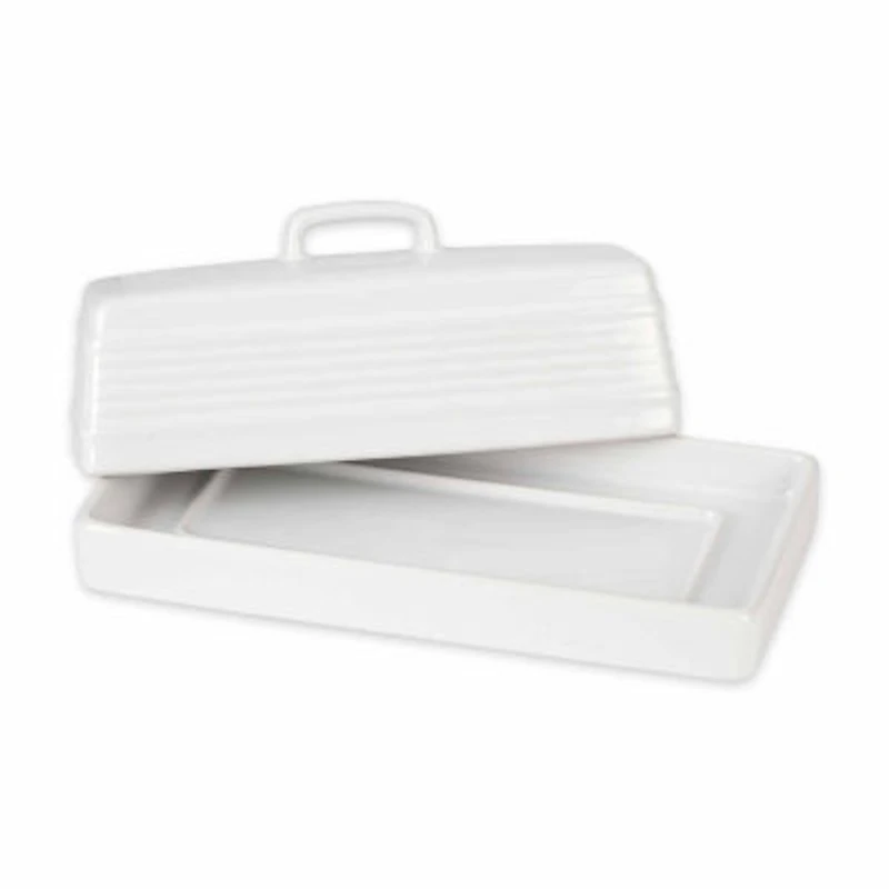 RSVP International Stoneware Butter Dish