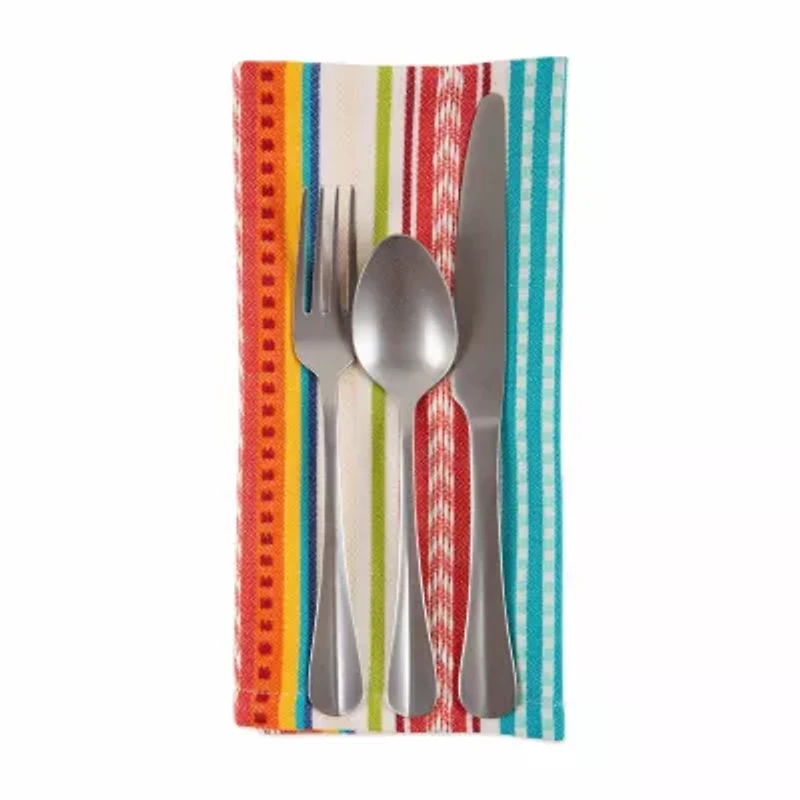 Design Imports Baja Stripe 6-pc. Napkins