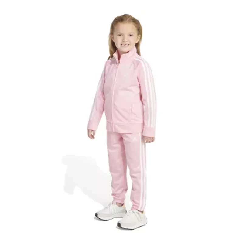 adidas Little Girls 2-pc. Track Suit