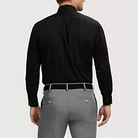 IZOD All Over Stretch Mens Classic Fit Easy Care Wrinkle Free Long Sleeve Dress Shirt