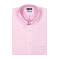 IZOD All Over Stretch Mens Classic Fit Easy Care Wrinkle Free Long Sleeve Dress Shirt