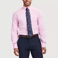 IZOD All Over Stretch Mens Classic Fit Easy Care Wrinkle Free Long Sleeve Dress Shirt