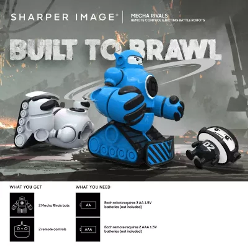 Sharper Image Mecha Rivals Rc 4-pc. Car