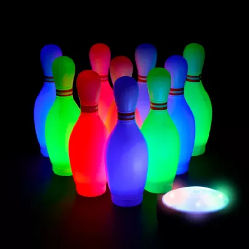 Black Series Light-Up Hover Bowling Set