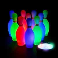 Black Series Light-Up Hover Bowling Set
