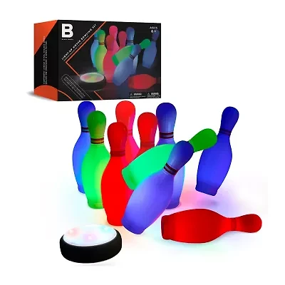 Black Series Light-Up Hover Bowling Set