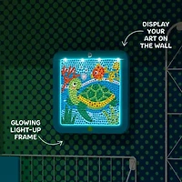 Discovery Kids Dazzle Art Light-Up Diamond Painting Kit