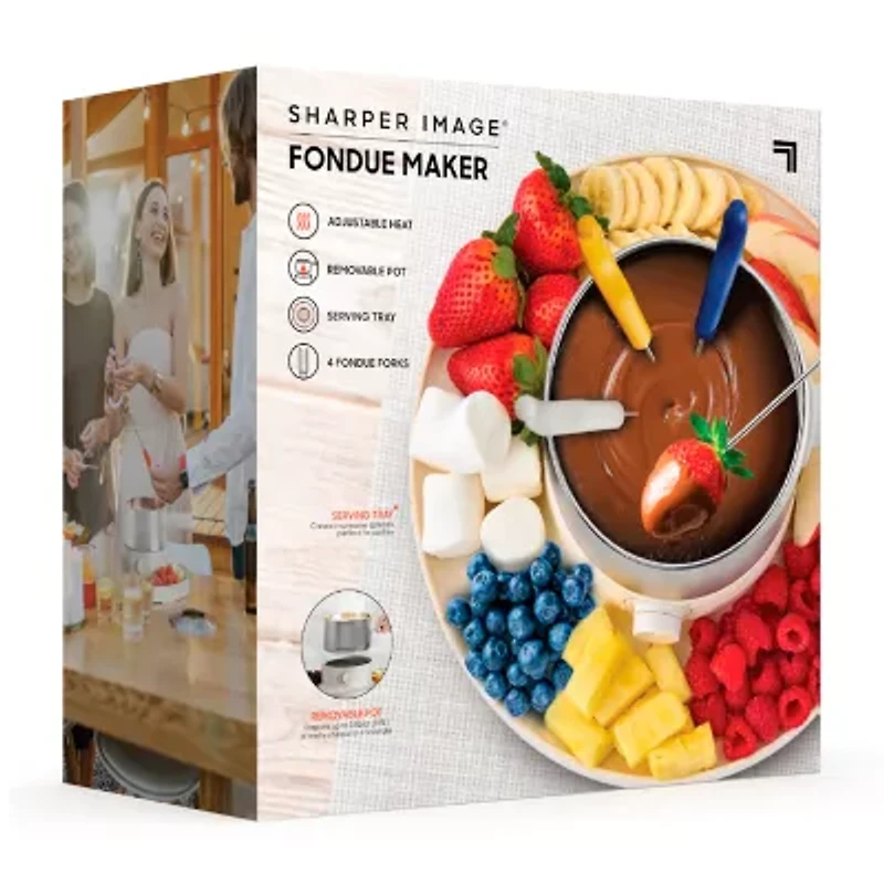 Sharper Image Fondue Maker Set