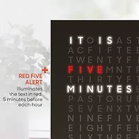 Sharper Image LED Word Clock Pro