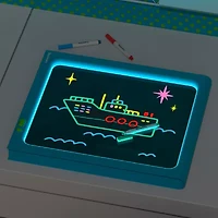 Discovery Kids Glow Easel Dual-Sided Art Station