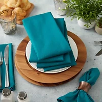 Design Imports Sky Blue Solid 6-pc. Napkins