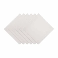 Design Imports Off-White Solid 6-pc. Napkins