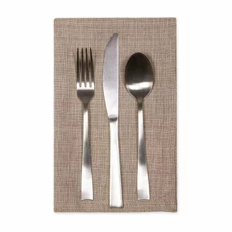 Design Imports Mushroom Variegated 6-pc. Napkins