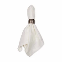 Design Imports Off-White Variegated 6-pc. Napkins