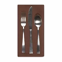 Design Imports Bark Brown 6-pc. Napkins