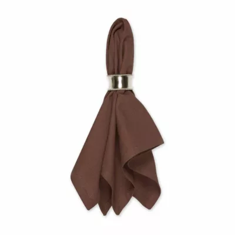 Design Imports Bark Brown 6-pc. Napkins