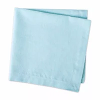 Design Imports Aqua Solid Chambray 6-pc. Napkins