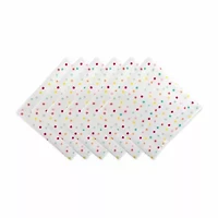 Design Imports Multi Polka Dots Print 6-pc. Napkins