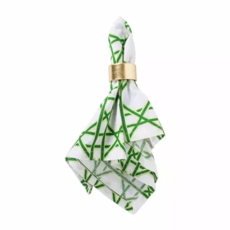 Design Imports Cane Print  Set 4-pc. Napkins