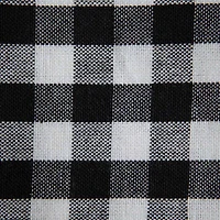 Design Imports Black/White Gingham 4-pc. Napkins
