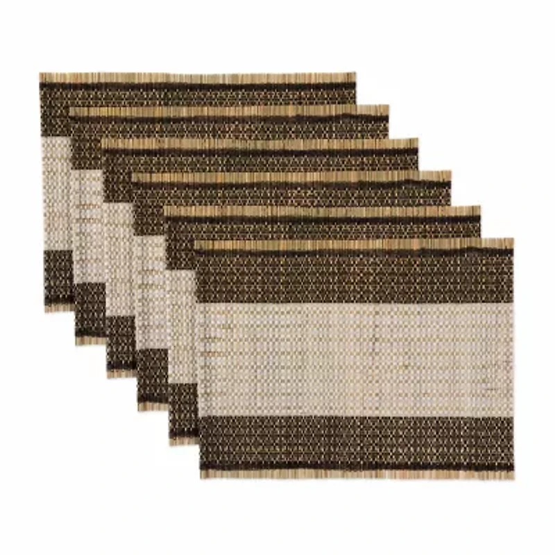Design Imports Urban Oasis Reed 6-pc. Placemat