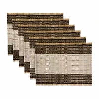 Design Imports Urban Oasis Reed 6-pc. Placemat
