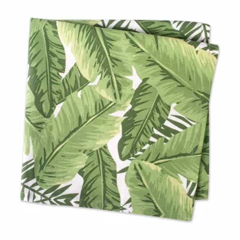 Design Imports Banana Leaf Print 6-pc. Napkins