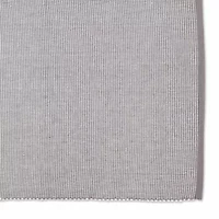 Design Imports Gray/White 2-Tone Ribbed 6-pc. Placemat